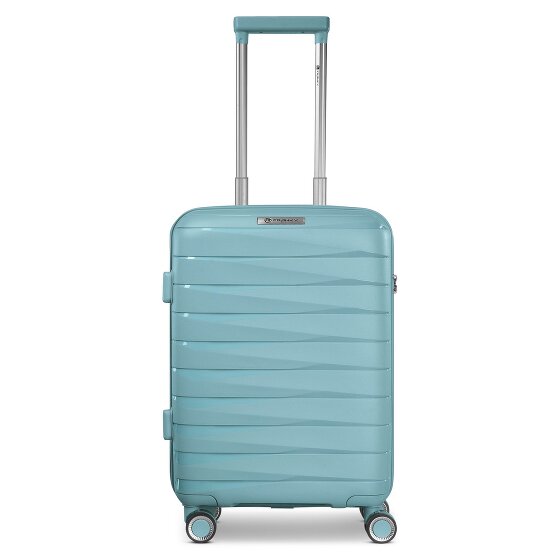 Franky London 4 kółka Walizka kabinowy S 55 cm z plisą rozprężną