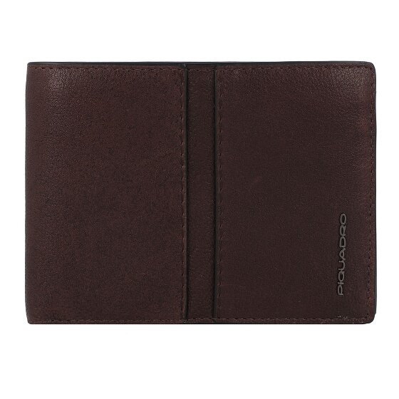 Piquadro Hedley Portfel Ochrona RFID Skórzany 12 cm