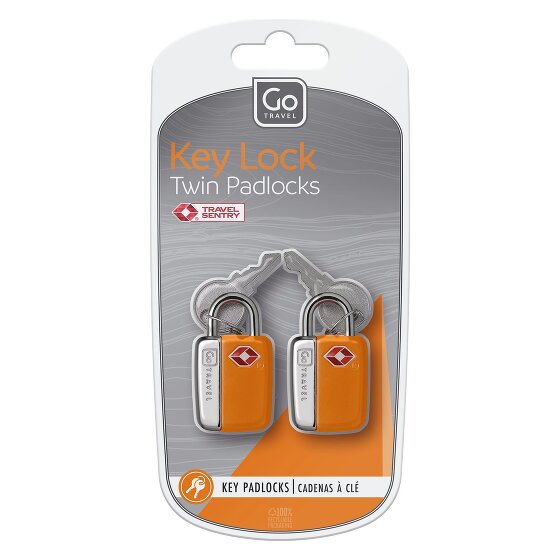 Go Travel Akcesoria bagażowe Zamki bagażowe TSA zestaw 2 szt.
