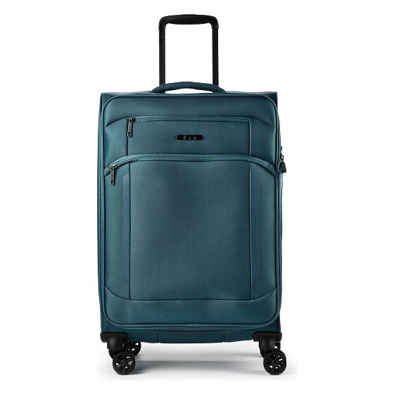 d&n Travel Line 9804 4 kółka Walizka M 68 cm z funkcją poszerzenia