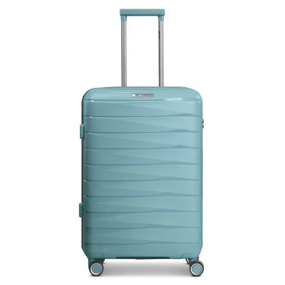 Franky London 4 kółka Walizka M 65 cm z plisą rozprężną