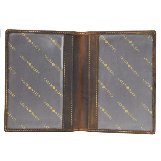 Greenburry Vintage Stag ID Case Leather 12 cm