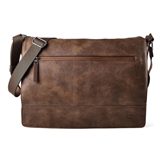 camel active Traces Posłaniec Skórzany 38.5 cm Komora na laptopa