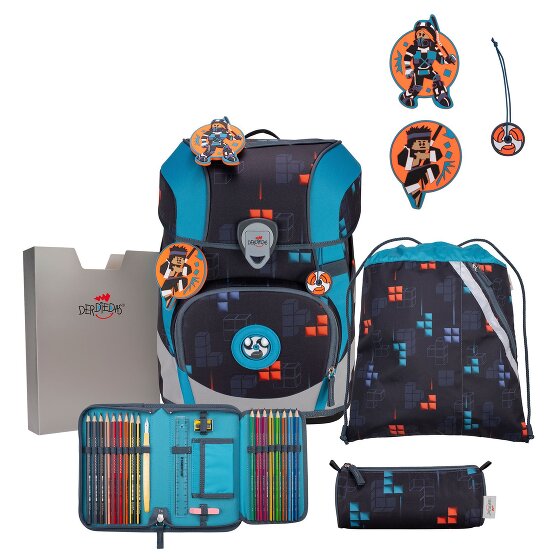 DerDieDas ErgoFlex Tiny Zestaw tornistra 6-części