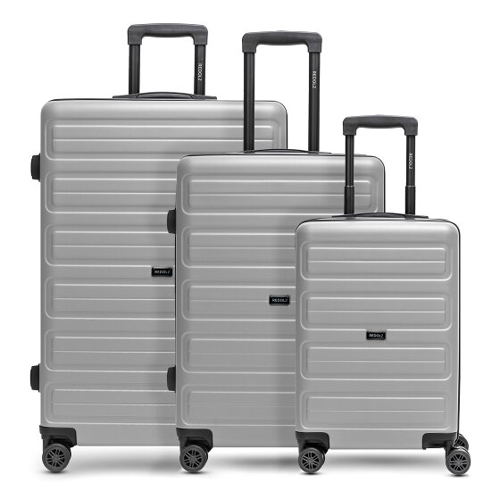 Redolz Essentials 08 3-SET 4 kółka Zestaw walizek 3-części