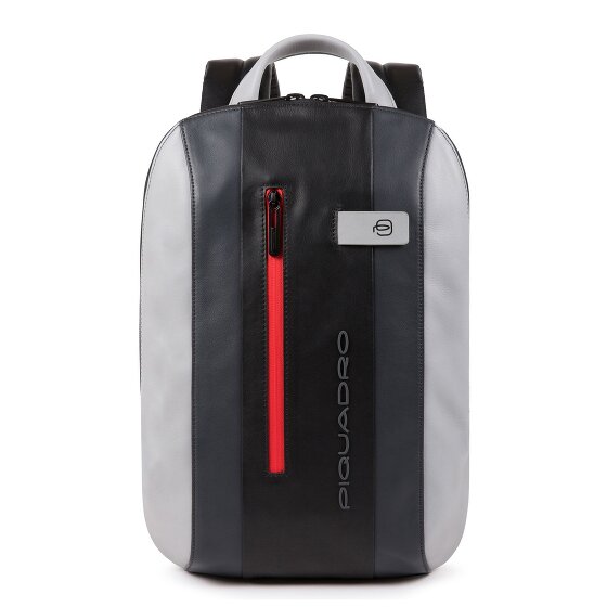 Piquadro Skórzany plecak Urban 39 cm z przegrodą na laptopa