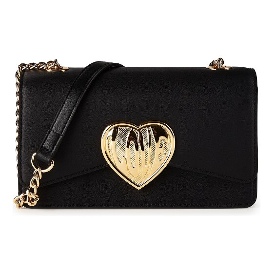 Love Moschino Victory Heart Torba na ramię Skórzany 21.5 cm