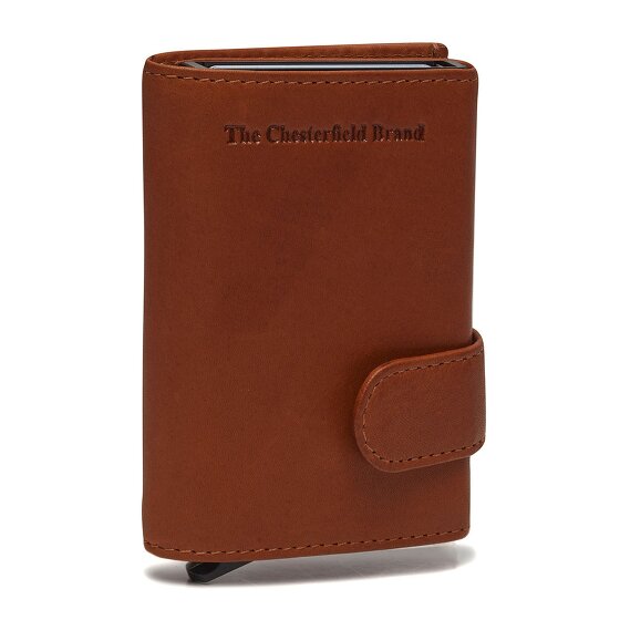The Chesterfield Brand Frankfurt Etui na karty kredytowe Ochrona RFID Skórzany 7.5 cm