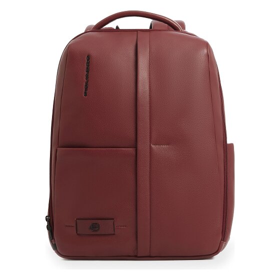 Piquadro Russell Plecak biznesowy Ochrona RFID Skórzany 42 cm Komora na laptopa