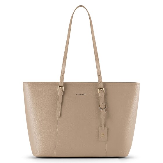 Lazarotti Bologna Leather Shopper Bag Skórzany 35 cm