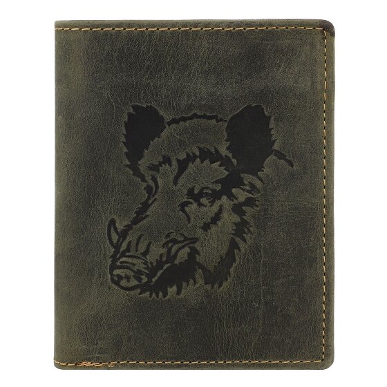 Greenburry Vintage Portfel Skórzany 9.5 cm