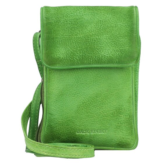 Jack Kinsky Etui na telefon Nassau RFID Skóra 9,5 cm