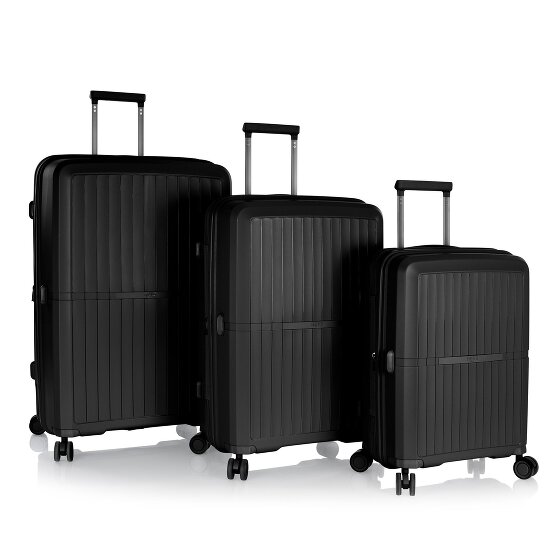 Heys AirLite 4 kółka Zestaw walizek 3-części z plisą rozprężną
