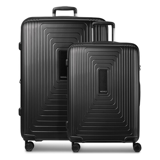 Redolz Essentials 14 4 kółka Zestaw walizek 2-części z funkcją poszerzenia