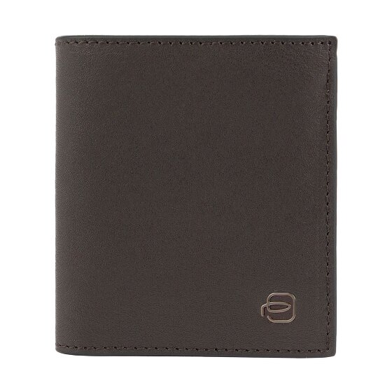 Piquadro Black Square Portfel Ochrona RFID Skórzany 8.5 cm