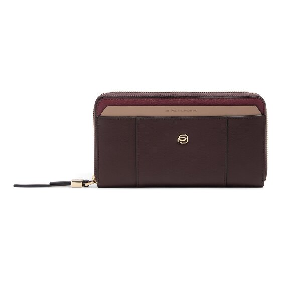 Piquadro Circle Portfel Ochrona RFID Skóra 19 cm