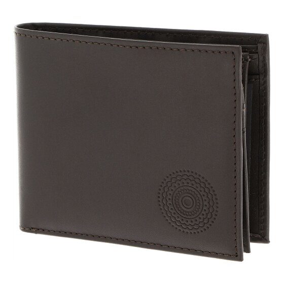 oxmox Leather Portfel Ochrona RFID Skóra 10 cm