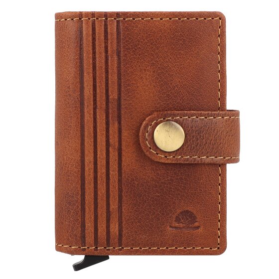 Greenburry Vintage Portfel Ochrona RFID Skórzany 7.5 cm