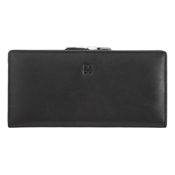 DuDu Portfel Ochrona RFID Skórzany 19.5 cm