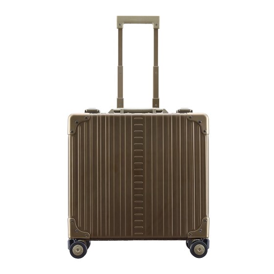 Aleon Luksusowa walizka biznesowa na 4 kółkach z Aluminium, 45 cm
