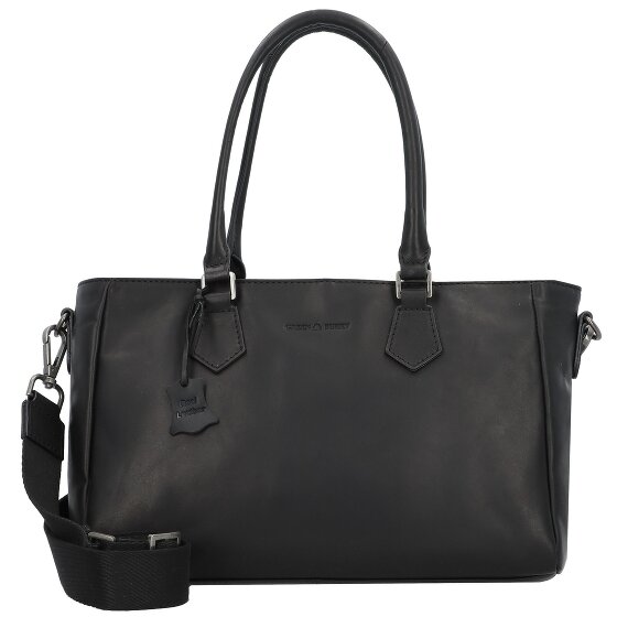 Greenburry Pure Black Torba Skóra 33 cm