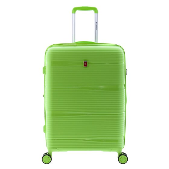 Gladiator 0800 4 kółka Walizka 65 cm z plisą rozprężną