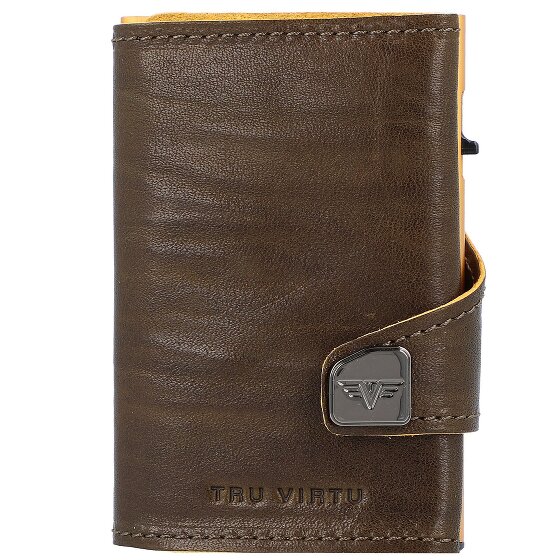 Tru Virtu Etui na karty kredytowe Ochrona RFID Skóra 6.5 cm
