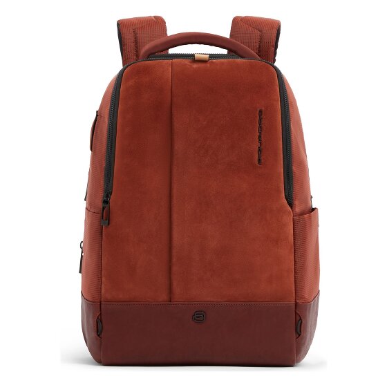 Piquadro Sync Plecak Ochrona RFID Skóra 47 cm Komora na laptopa