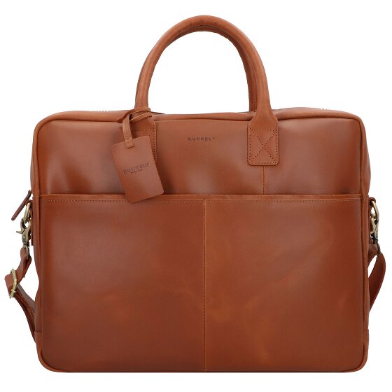 Burkely Vintage Max Briefcase Leather 44 cm Komora na laptopa