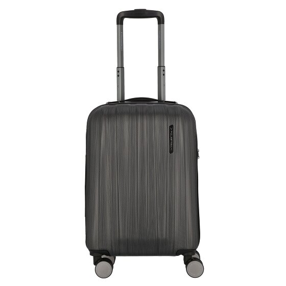 Polestream Moonrock 4 kółka Walizka kabinowy 55 cm z plisą rozprężną