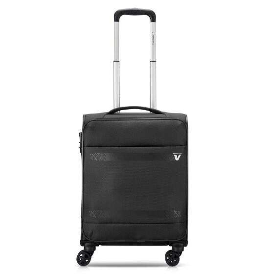 Roncato Jazz 4.0 4 kółka Walizka kabinowy S 55 cm z plisą rozprężną
