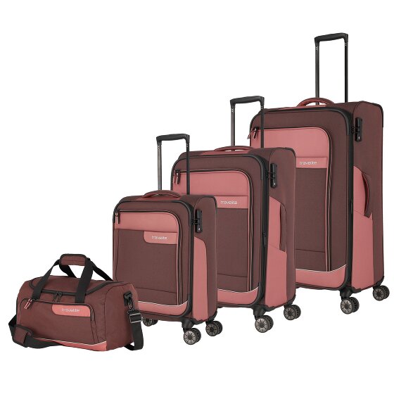 Travelite VIIA Zestaw bagażowy na 4 kółkach 4szt.