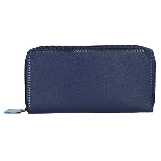 Mywalit Duża podwójna portmonetka skórzana 18 cm
