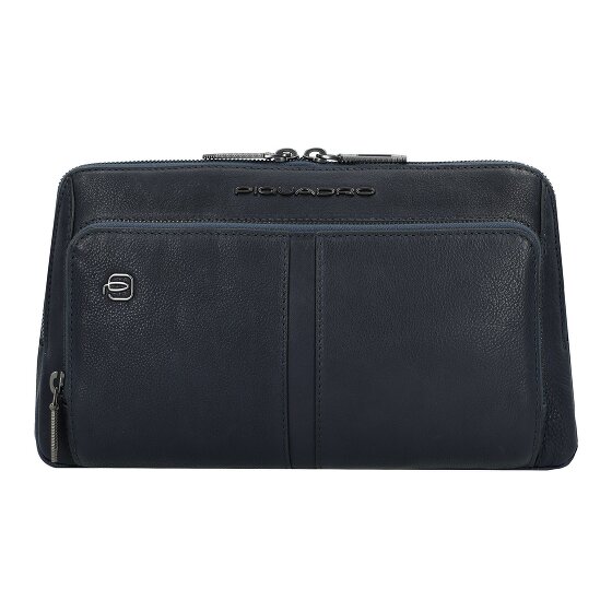 Piquadro Wollem Saszetka Ochrona RFID Skórzany 27 cm