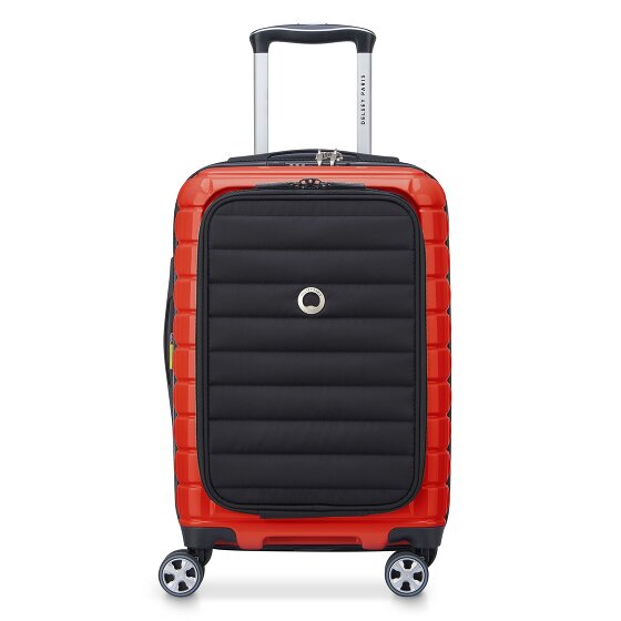 Delsey Paris 4-kołowy wózek kabinowy Shadow 5.0 z przegrodą na laptopa 55 cm i rozszerzaną plisą