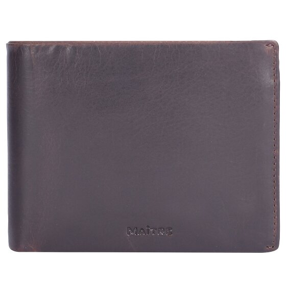 Maître Birkheim Gandolf Portfel Ochrona RFID Skórzany 12.5 cm