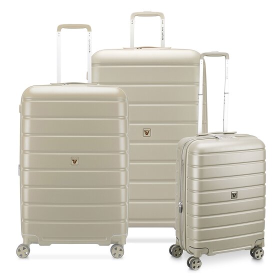 Roncato Relife 4 kółka Zestaw walizek 3-części z plisą rozprężną