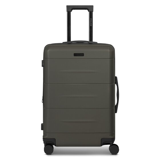 Police London 4 kółka Walizka 64 cm z plisą rozprężną