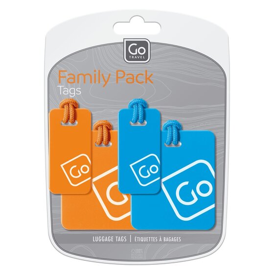 Go Travel Zestaw znaczników adresowych 4 szt.