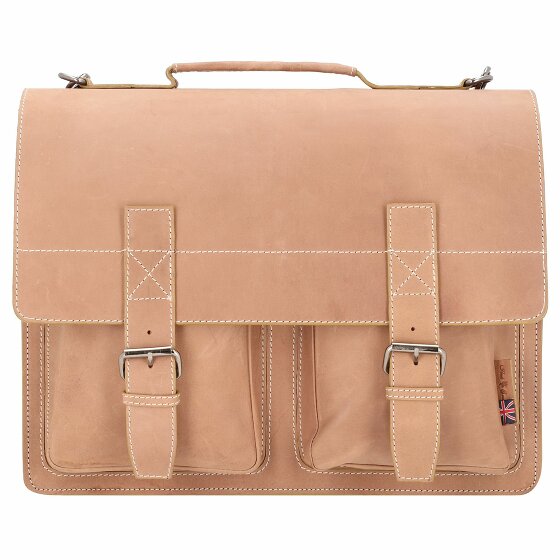 Pride and Soul Earl Briefcase Leather 42 cm Przegroda na laptopa