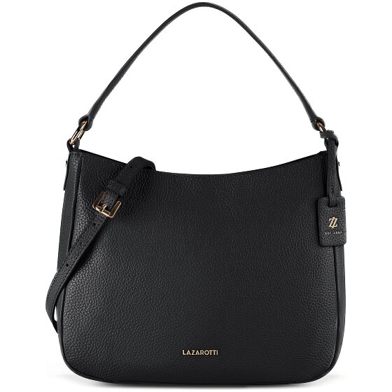 Lazarotti Skórzana torba na ramię typu hobo „Bologna” – 27 cm