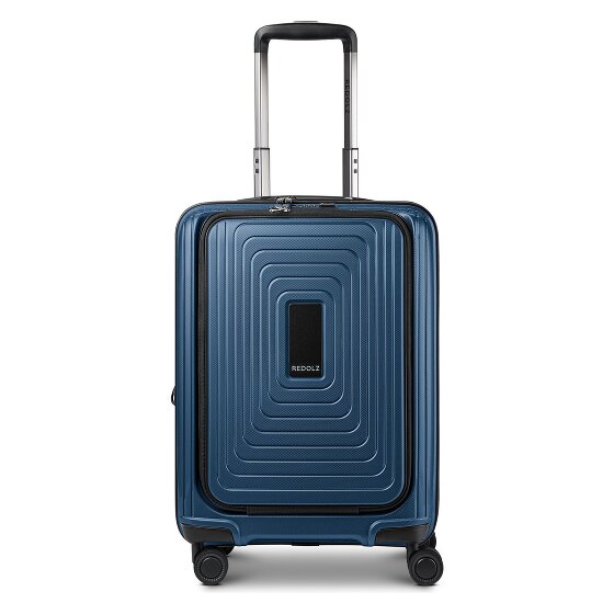 Redolz Essentials 14 4 kółka Walizka kabinowa S 55 cm Komora na laptopa z funkcją poszerzenia