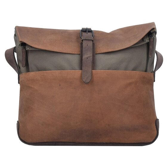 Harold's Twister Messenger Leather 36 cm Komora na laptopa