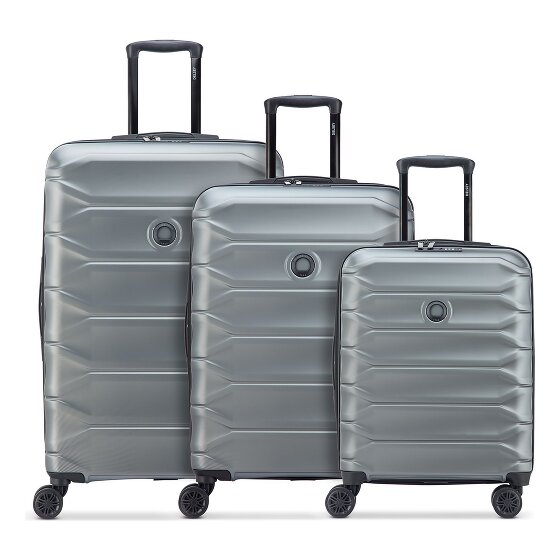 Delsey Paris Meteor 4 kółka Zestaw walizek 3-części z funkcją poszerzenia