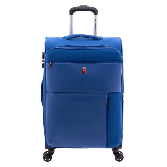 Gladiator 3700 4 kółka Walizka 66 cm z plisą rozprężną