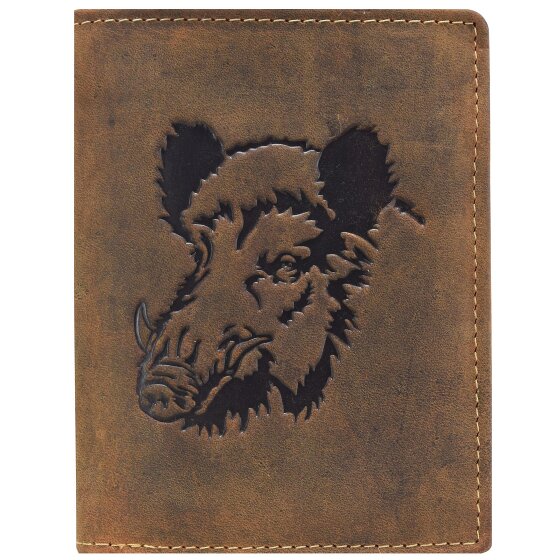 Greenburry Vintage Boar Wallet Leather 9,5 cm