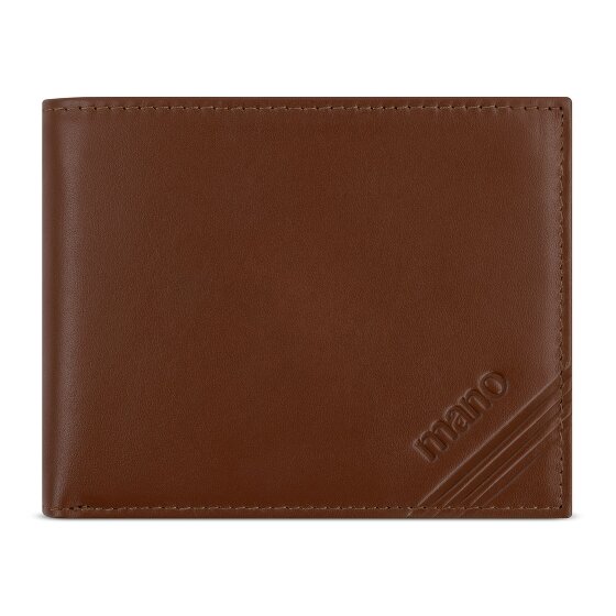 mano Don Antonio Portfel Ochrona RFID Skórzany 12 cm