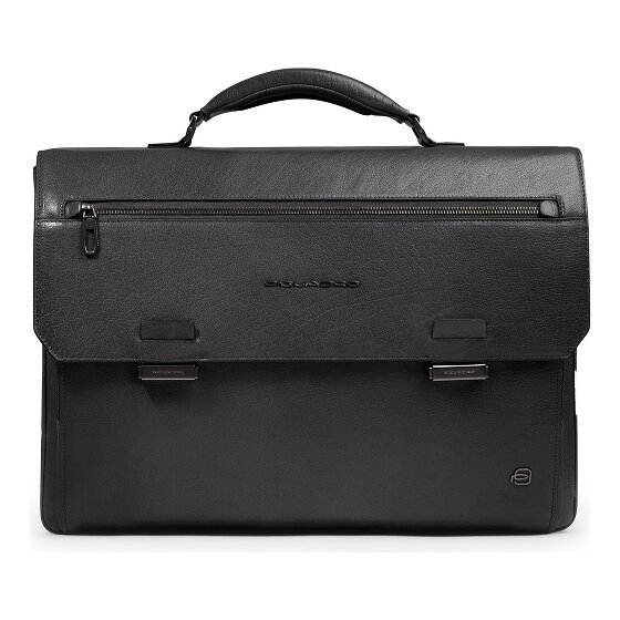 Piquadro Solm Teczka Skóra 42 cm Komora na laptopa