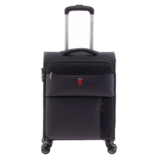 Gladiator 3700 4 kółka Walizka kabinowy 55 cm z plisą rozprężną