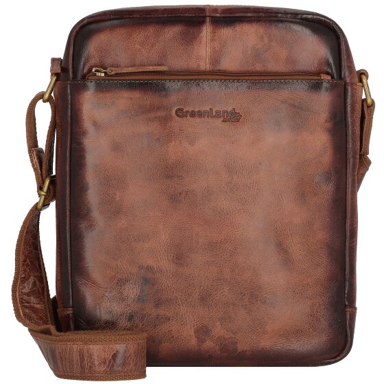 Greenland Nature Mascu & Line Leather Shoulder Bag 27 cm